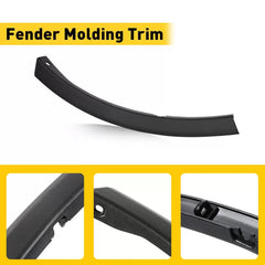 1PAIR TRIM SIDE FRONT BUMPER MOLDING LEFT RIGHT & FITS FOR 2016-2018 TOYOTA RAV4 6B93BC-57 [3]