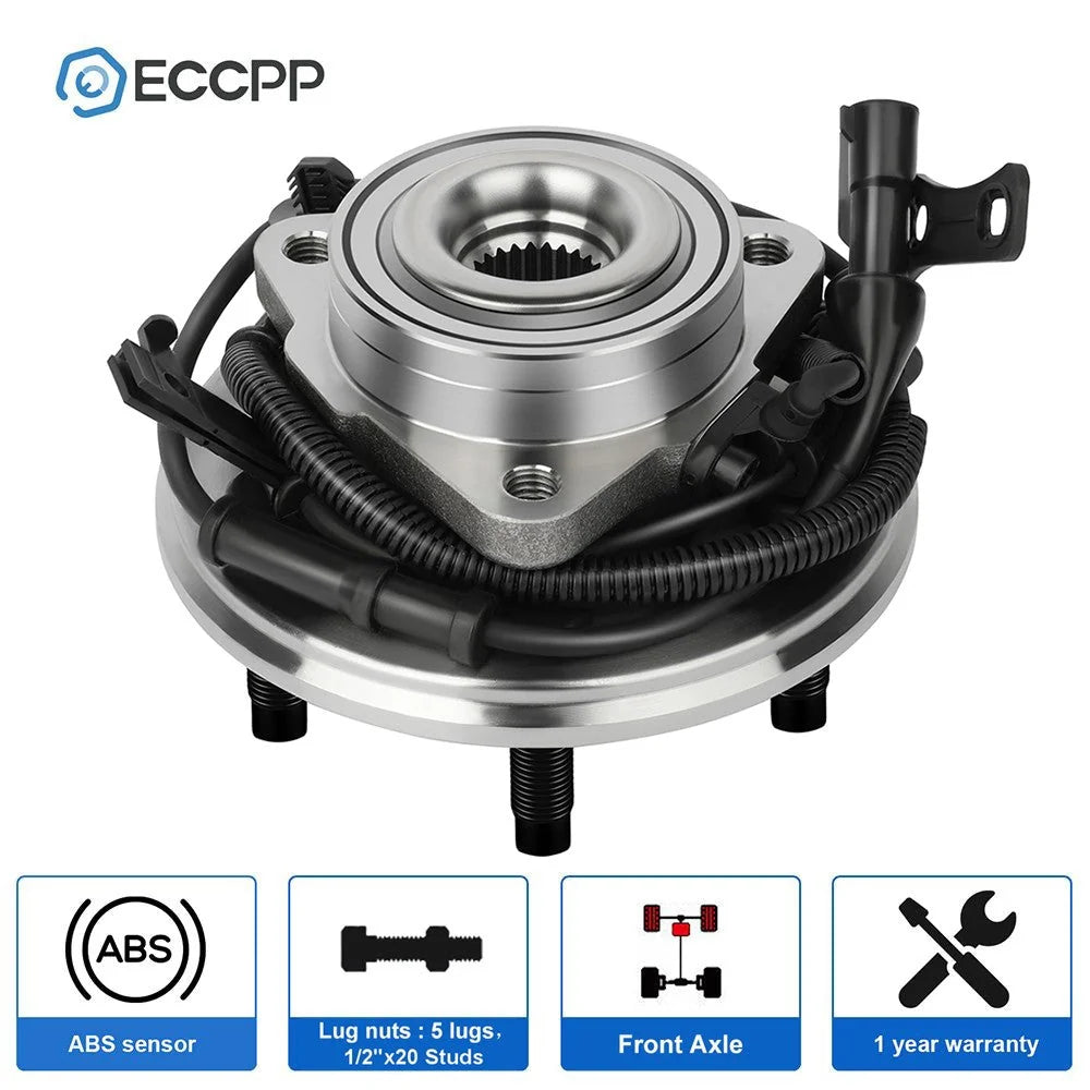1P Wheel Hub Bearing Assembly Front For Ford Explorer Mercury Mountaineer 06-10 6B93BC-57 [1]