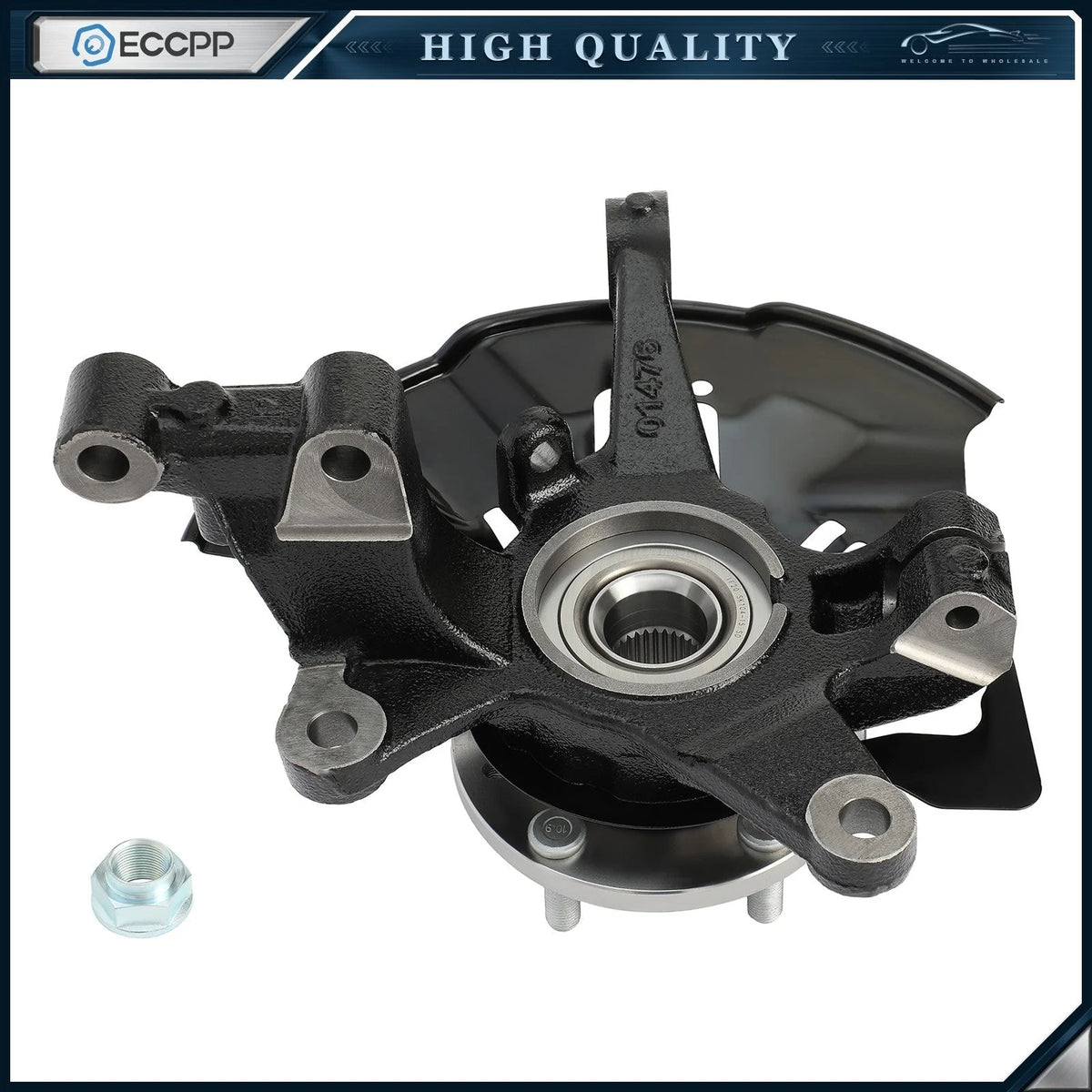 1P Wheel Hub Bearing Knuckle Front Right For Mazda CX-7 2007-2012 CX-9 2007-2015 KOEEP [1]