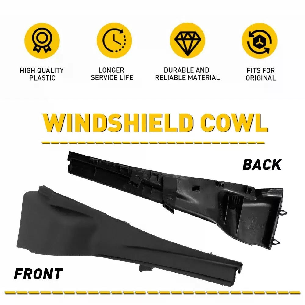 1Pair Corner Windshield Wiper Cowl Cover For MURANO 2015-2017 66894-5BC0A EOA 6B93BC-57 [4]