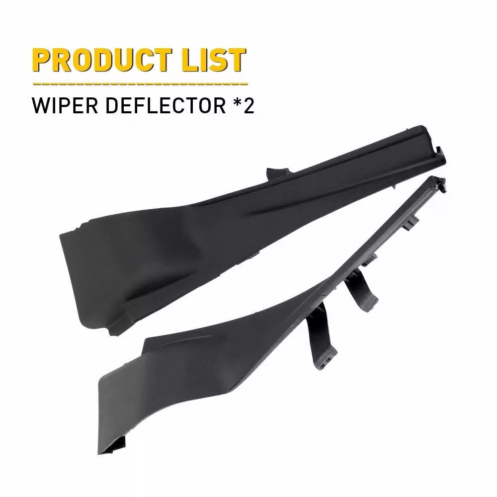 1Pair Corner Windshield Wiper Cowl Cover For MURANO 2015-2017 66894-5BC0A EOA 6B93BC-57 [5]