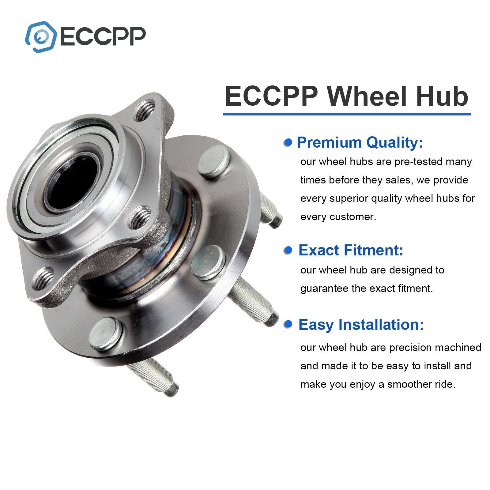 1Pc Rear Wheel Hub Bearing Assembly AWD For 2007-2009 2010 Ford Edge Lincoln MKX KOEEP [3]