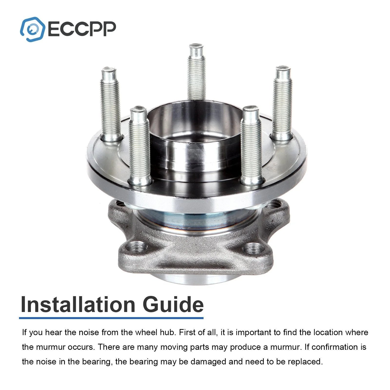 1Pc Rear Wheel Hub Bearing Assembly AWD For 2007-2009 2010 Ford Edge Lincoln MKX KOEEP [4]