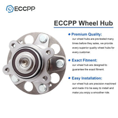 1Pc Rear Wheel Hub Bearing Assembly For 2006 2007-2012 Honda Civic GX Hybrid FWD KOEEP [3]