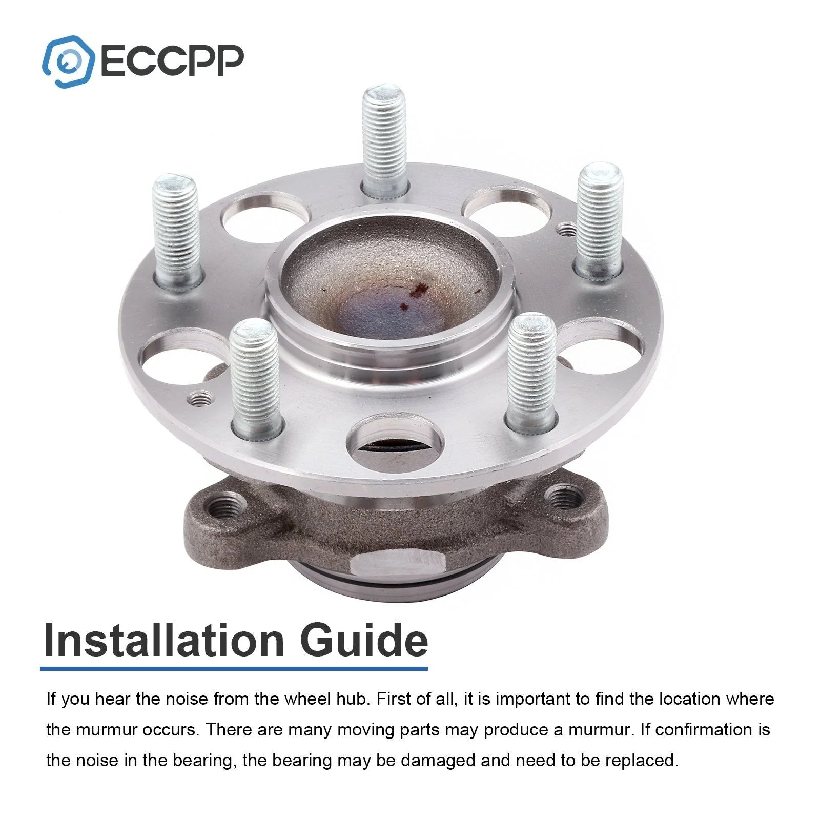 1Pc Rear Wheel Hub Bearing Assembly For 2006 2007-2012 Honda Civic GX Hybrid FWD KOEEP [4]
