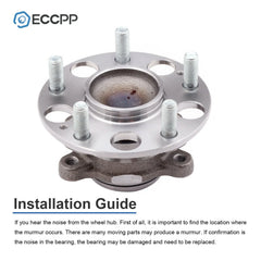 1Pc Rear Wheel Hub Bearing Assembly For 2006 2007-2012 Honda Civic GX Hybrid FWD KOEEP [4]