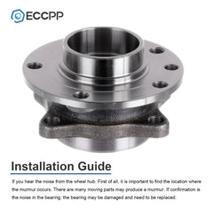 1Pc Wheel Hub Bearing Front FWD For Dodge Dart 2013-2016 Chrysler 200 2015-2017 6B93BC-57 [4]