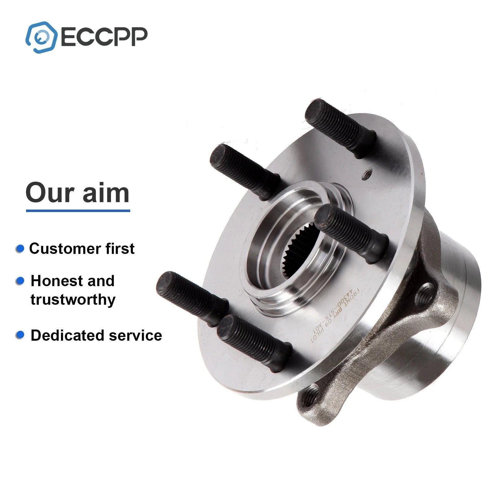 1Pc Wheel Hub Bearing Front For Honda Pilot 2009-2015 Acura MDX ZDX 2010-2013 6B93BC-57 [5]