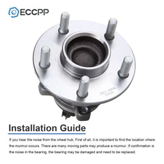 1Pc Wheel Hub Bearing Rear For 2007-2013 Volvo C30 C70 2005-2011 S40 V50 FWD 6B93BC-57 [4]