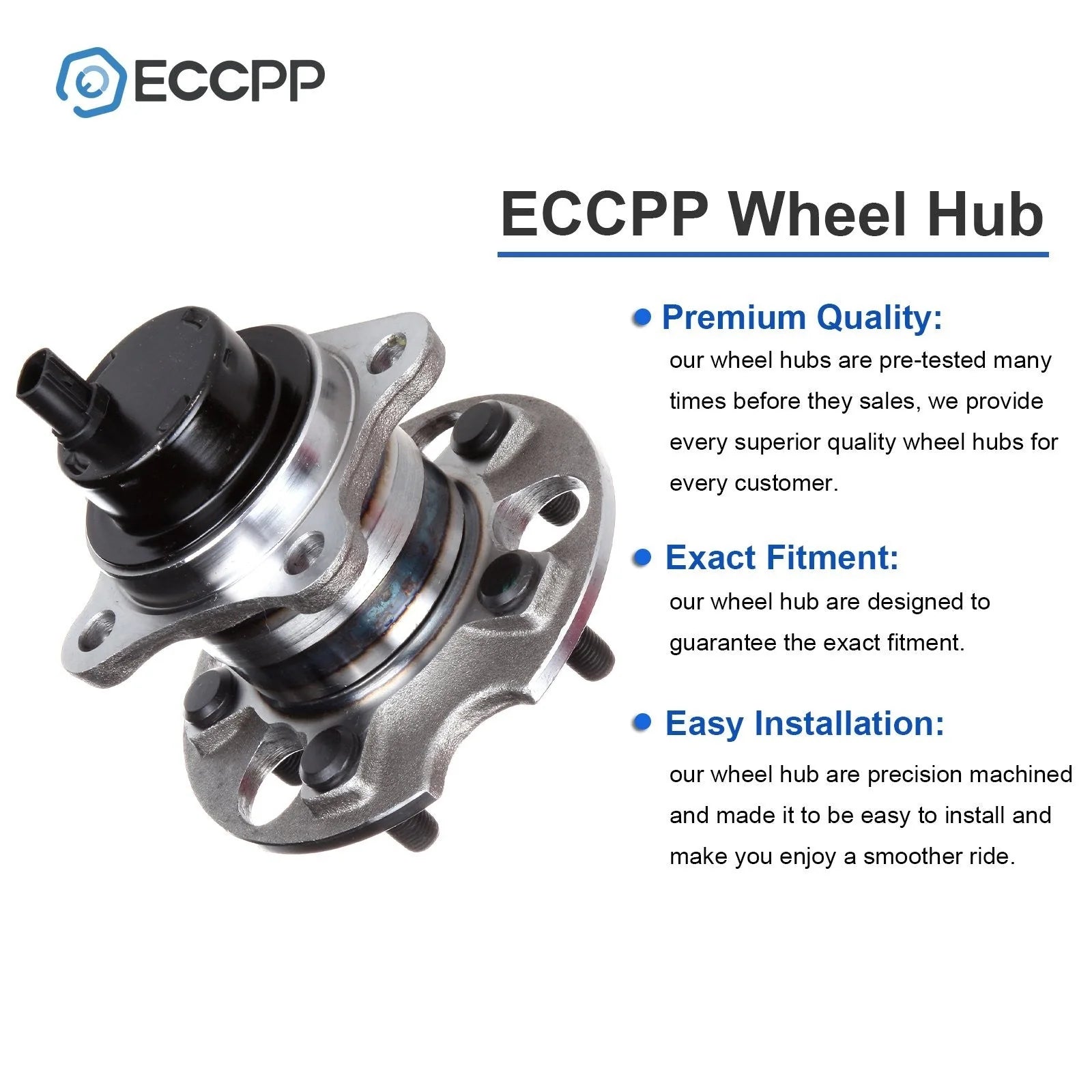 1Pc Wheel Hub Bearing Rear Passenger FWD For Toyota Highlander Lexus RX330 RX350 KOEEP [3]