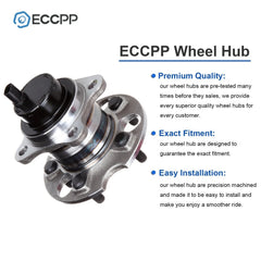 1Pc Wheel Hub Bearing Rear Passenger FWD For Toyota Highlander Lexus RX330 RX350 KOEEP [3]