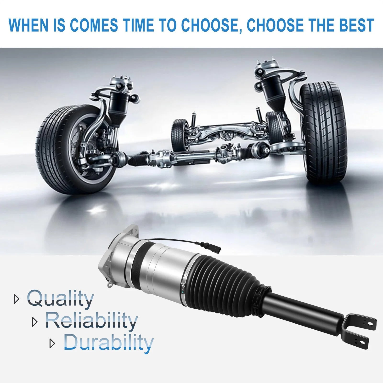 1Pcs Rear Air Suspension Strut Shocks For VW Phaeton, Bentley Continental GT GTC KOEEP [5]