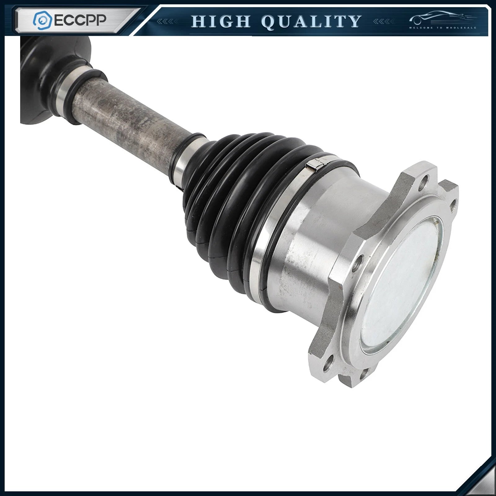 1X CV Axle + 1X Wheel Hub Bearing Front 4WD For 2001-2006 Chevy Silverado 2500HD KOEEP [10]