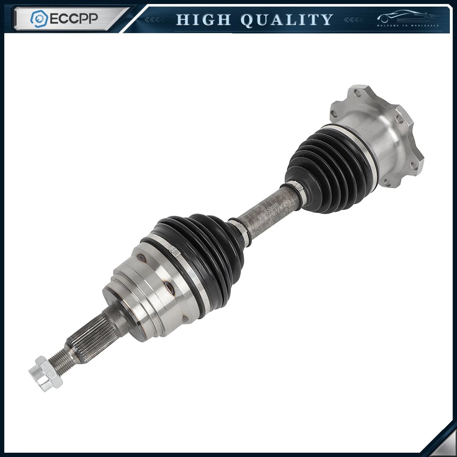 1X CV Axle + 1X Wheel Hub Bearing Front 4WD For 2001-2006 Chevy Silverado 2500HD KOEEP [7]