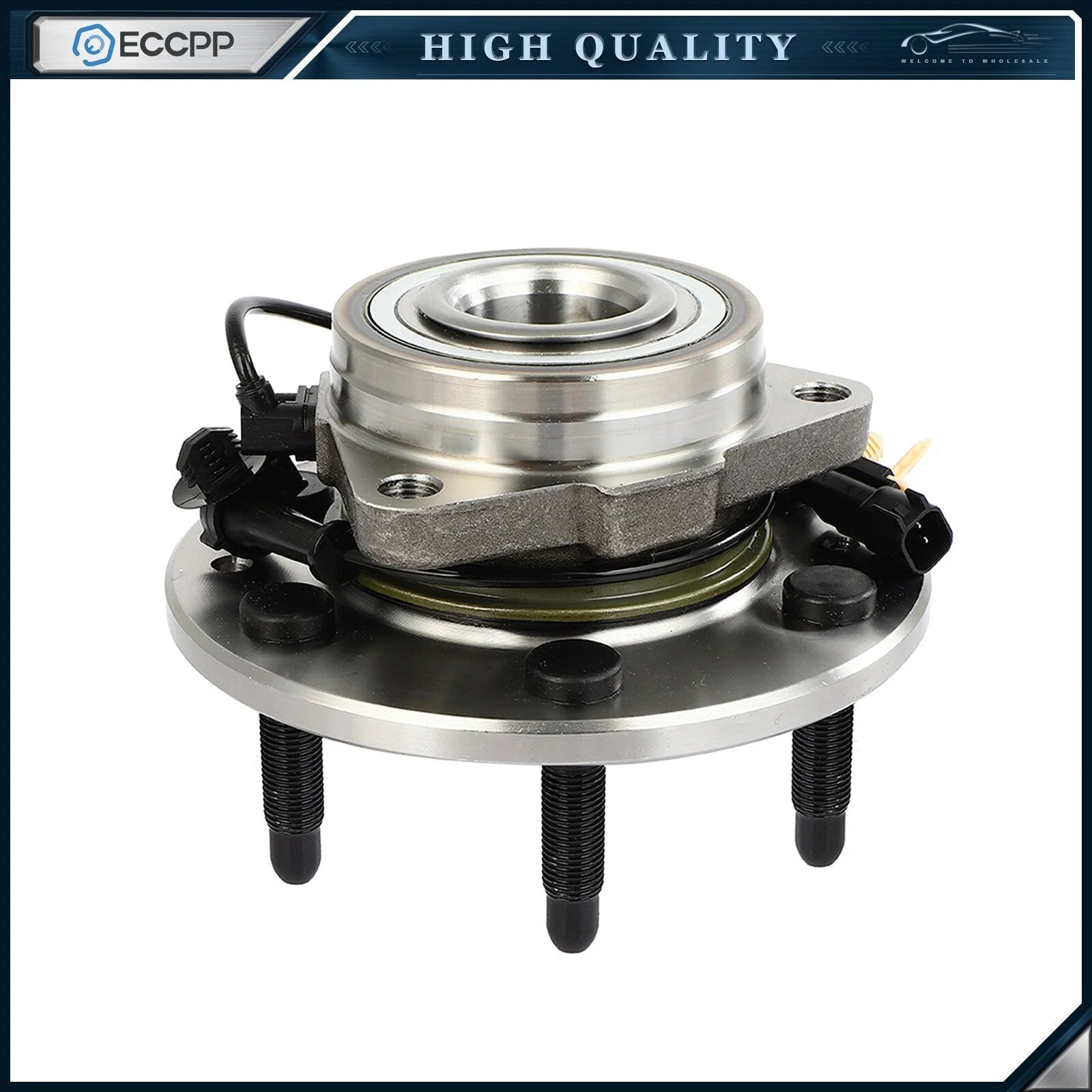 1X CV Axle + 1X Wheel Hub Bearing Front For Suburban Silverado Sierra 1500 4WD KOEEP [3]
