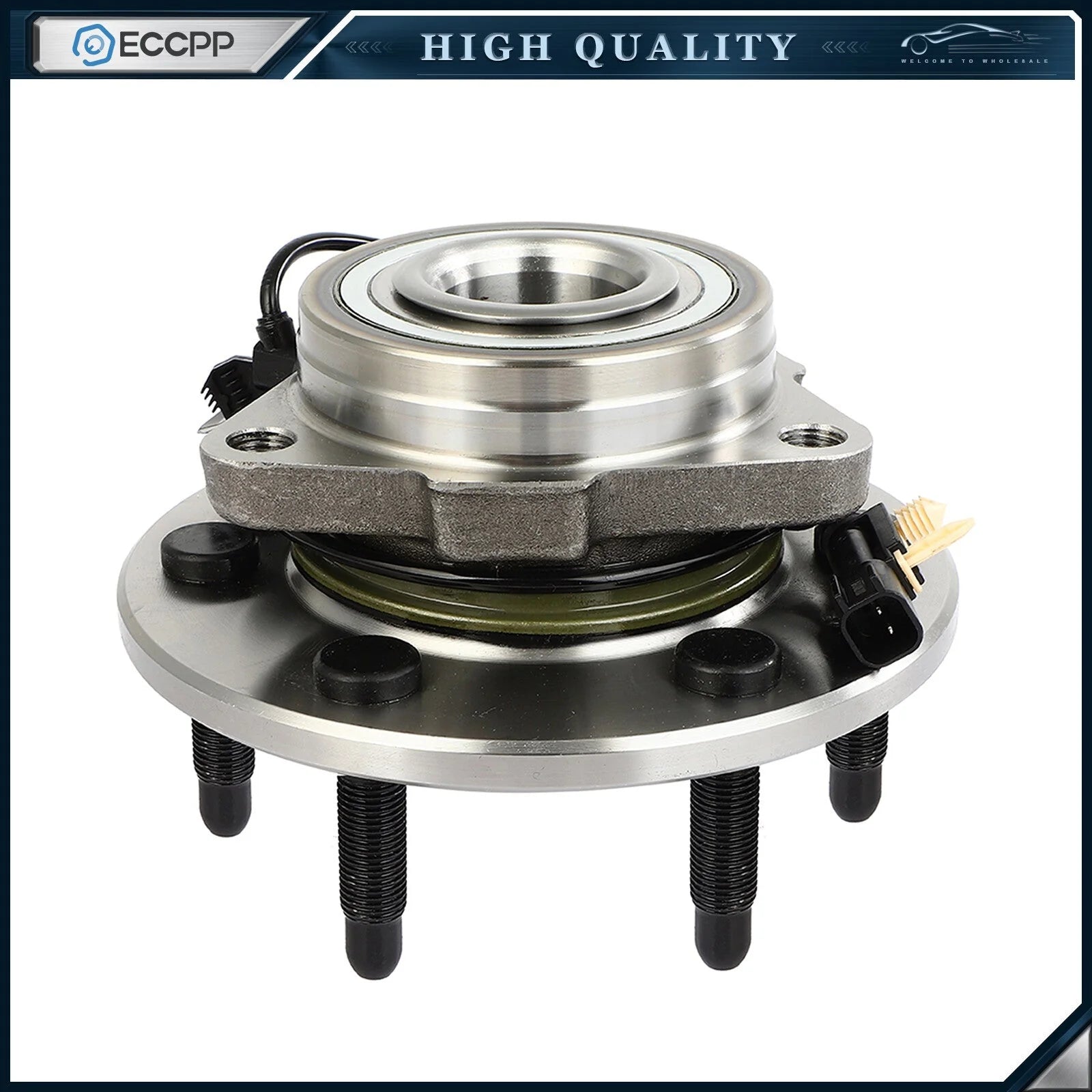1X CV Axle + 1X Wheel Hub Bearing Front For Suburban Silverado Sierra 1500 4WD KOEEP [5]