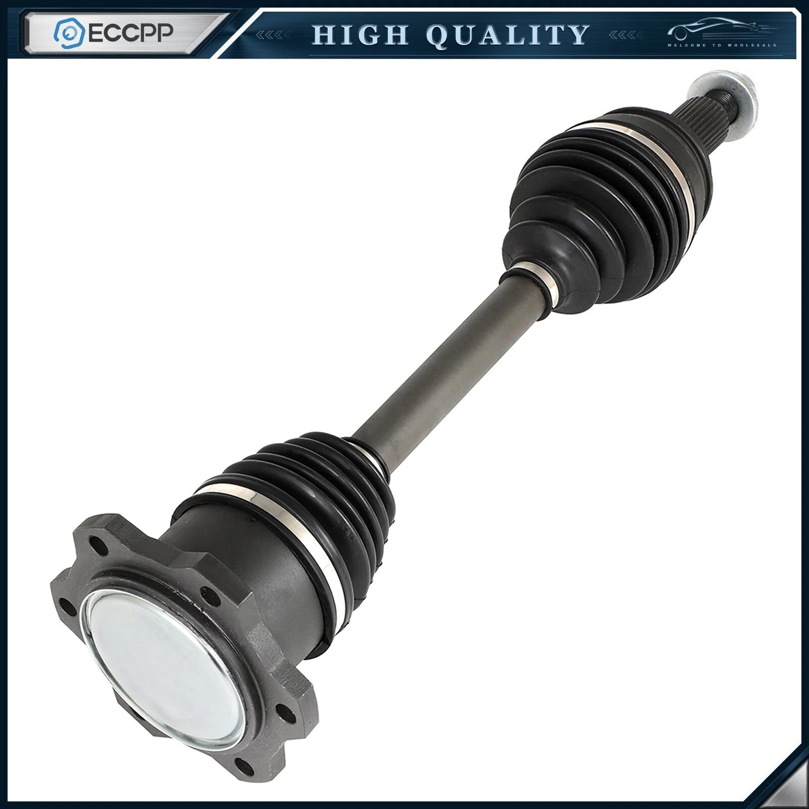 1X CV Axle + 1X Wheel Hub Bearing Front For Suburban Silverado Sierra 1500 4WD KOEEP [9]