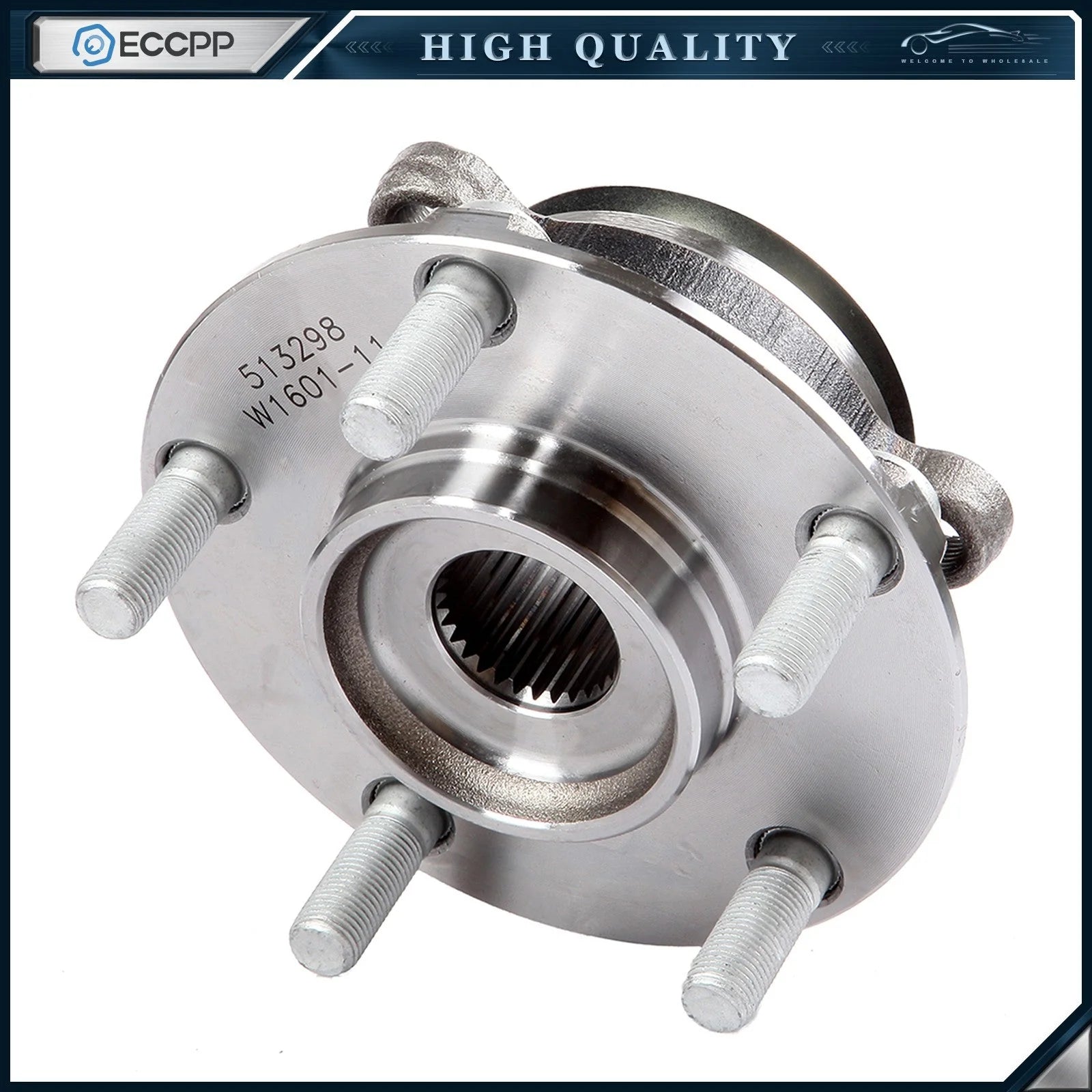 1X CV Axle + 1X Wheel Hub Bearing Front Left For Nissan Rogue 2.5L AWD 2008-2013 KOEEP [5]