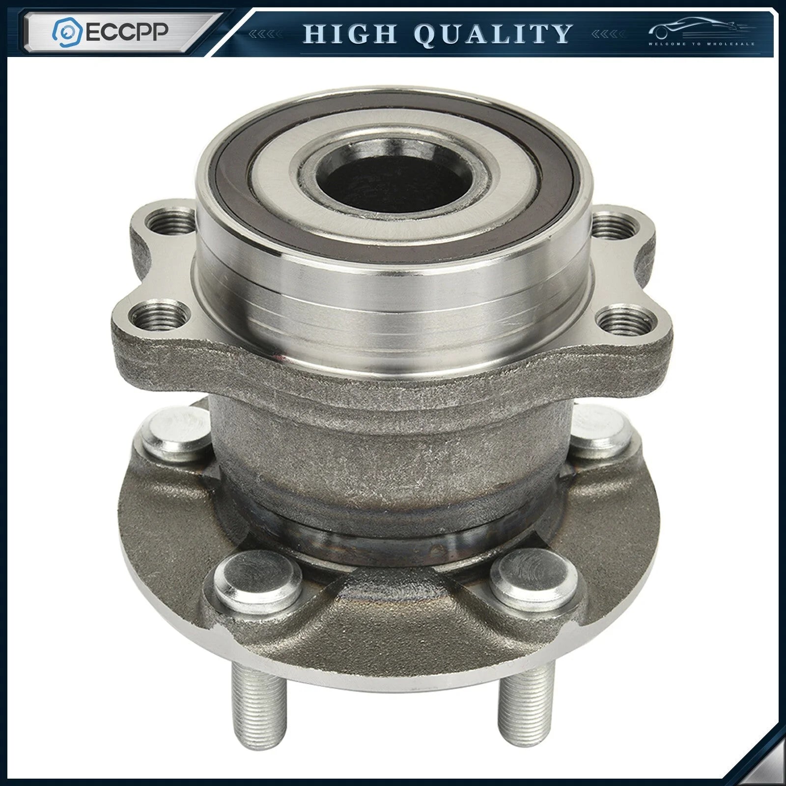1X CV Axle + 1X Wheel Hub Bearing Rear AWD For Subaru Forester Manual Trans. KOEEP [3]