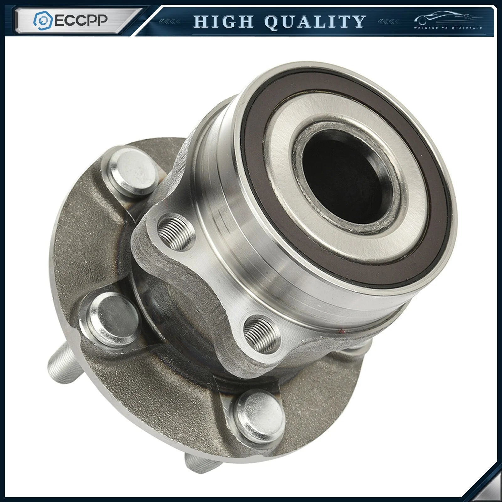 1X CV Axle + 1X Wheel Hub Bearing Rear AWD For Subaru Forester Manual Trans. KOEEP [6]