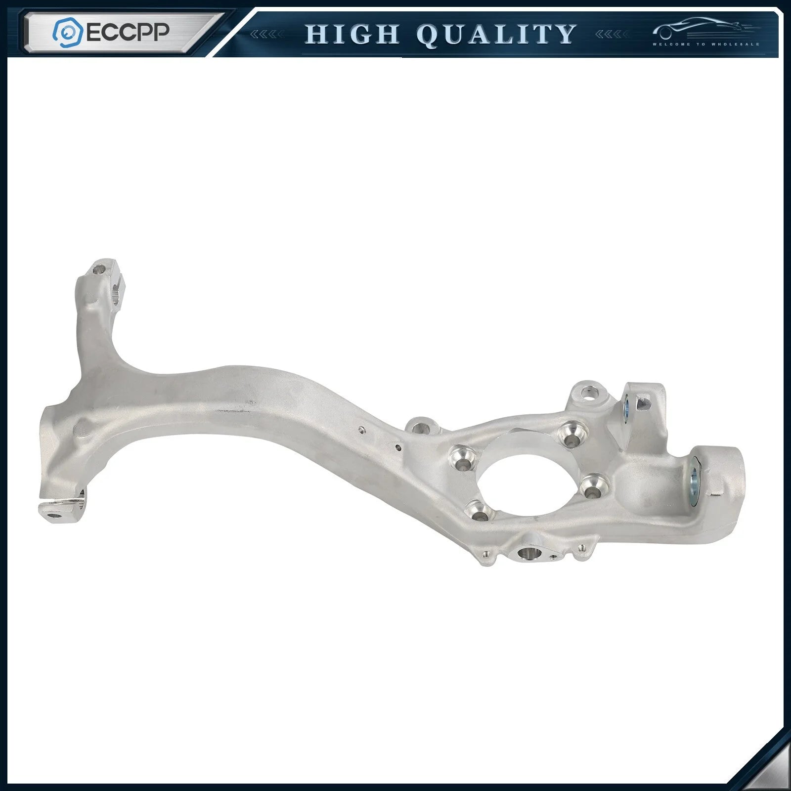 1X Front Right Passenger Side Steering Knuckle For Audi A4/ A4 Quattro 2005-2008 6B93BC-57 [2]