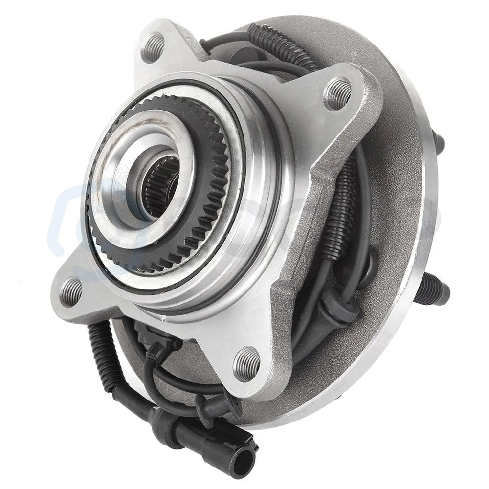 1X Front Wheel Hub Bearing + 1X Front CV Axle Shaft For 2004 2005 Ford F-150 4WD KOEEP [4]
