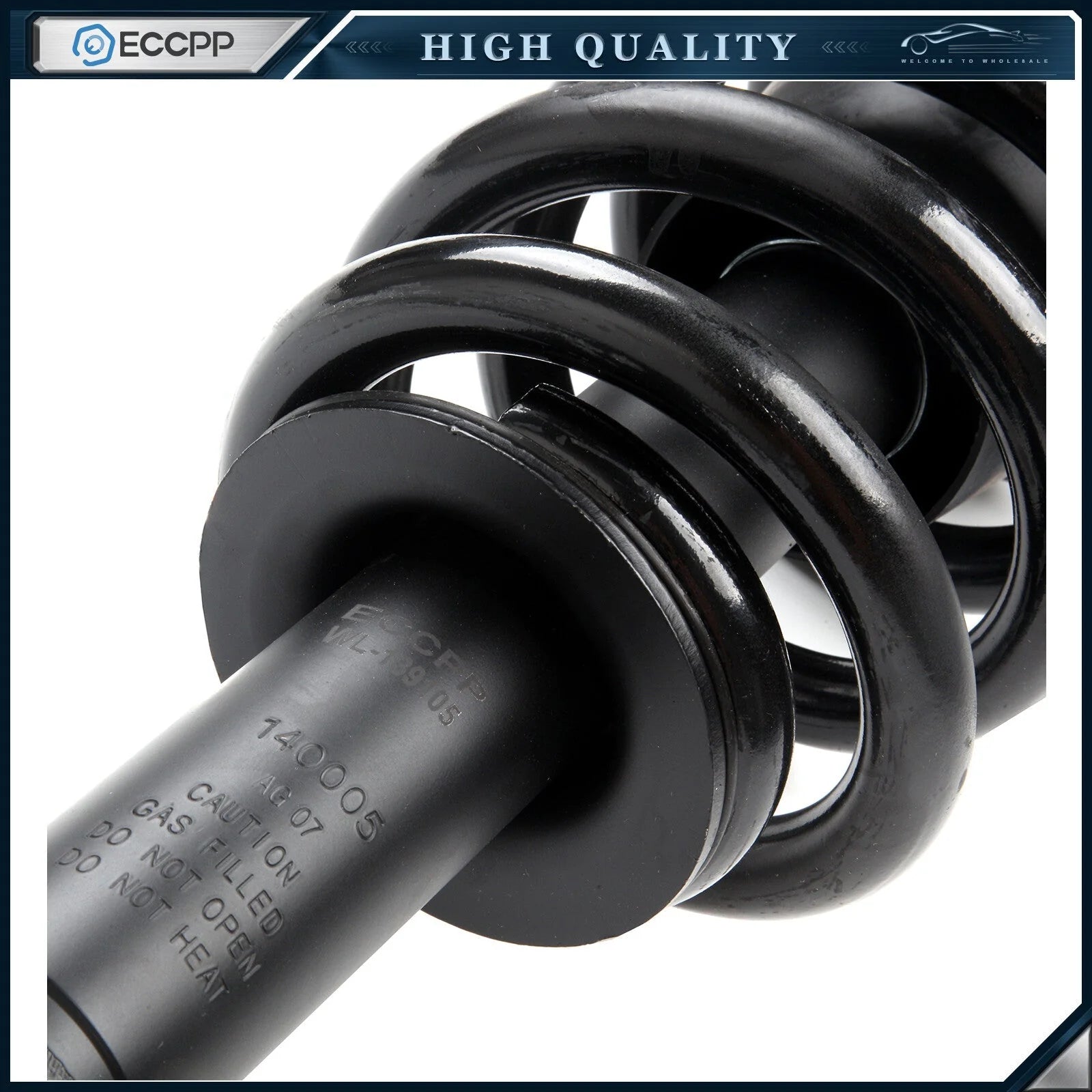 1.5" Front Leveling Kit & Front Complete Struts for Chevy Silverado GMC Sierra 6B93BC-57 [5]