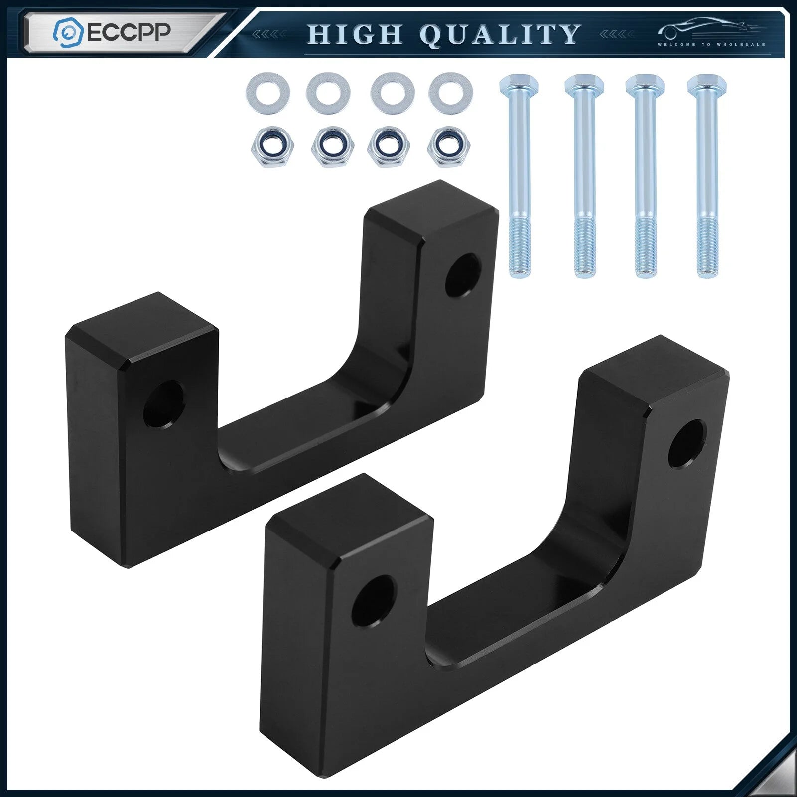 1.5" Front Leveling Kit & Front Complete Struts for Chevy Silverado GMC Sierra 6B93BC-57 [8]