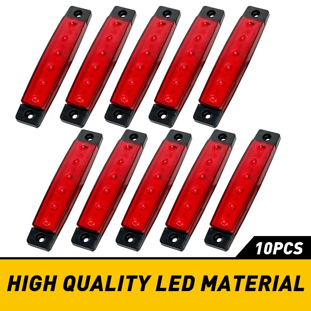 10 Pods LED Rock Underbody Wheel Lights For Jeep Offroad Truck UTV ATV Boat EOA 6B93BC-57