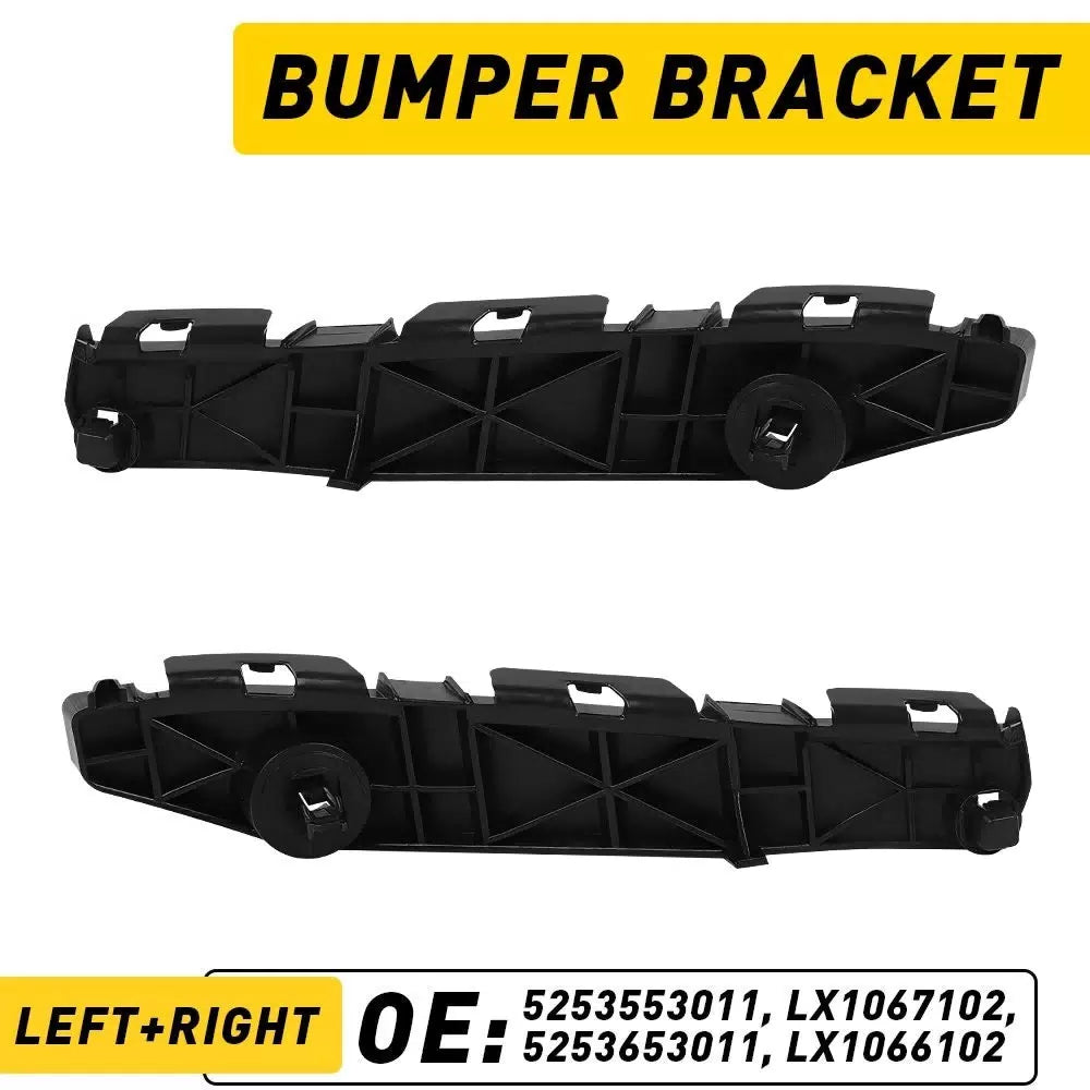 1 Front Pair Bumper Side Brace LH Bracket & RH For 2006-2015 Lexus IS250 / IS350 6B93BC-57 [1]