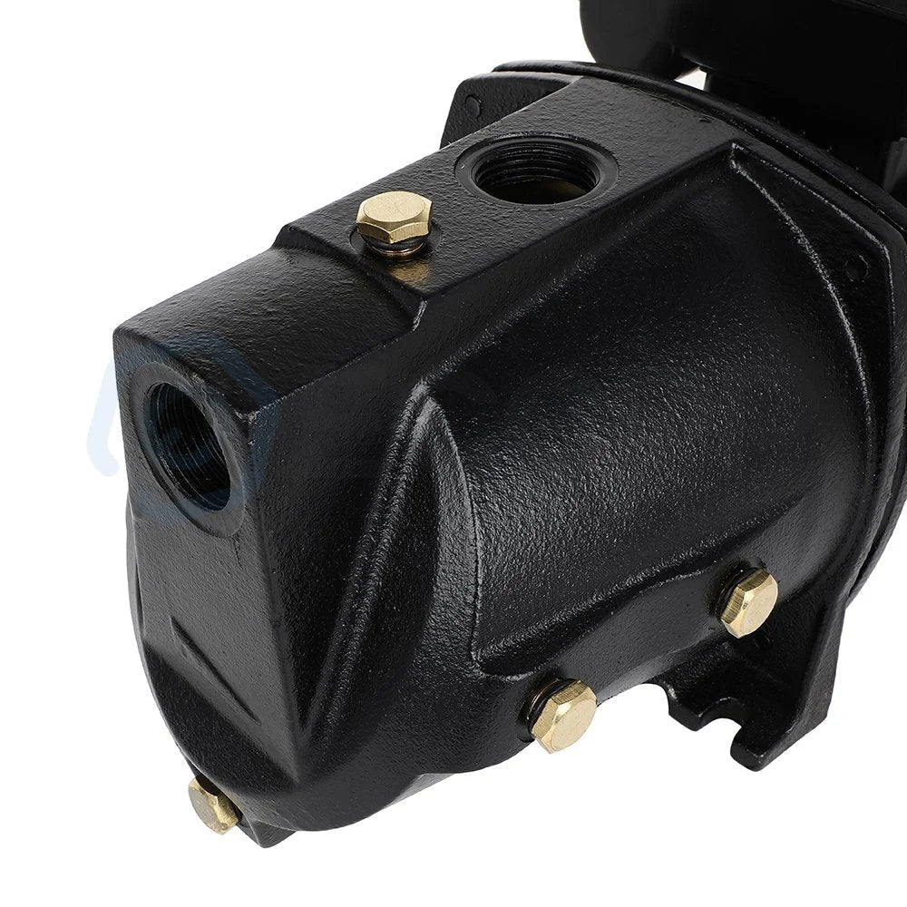1 HP Shallow Well Jet Pump w/ Pressure Switch 17.6GPM, Hmax 216.5 ft, 115V 6B93BC-57 [2]
