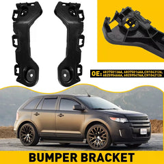 1 Pair For 2011 2012 2013 2014 Ford Edge Bumper Bracket Front Beam Mount Support 6B93BC-57 [1]
