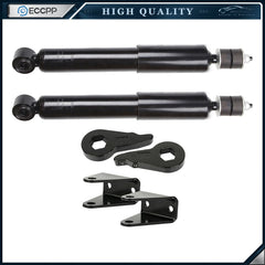 1"-3" Torsion Keys + Shock Extender & Front Shocks Struts For Silverado 2500 HD 6B93BC-57 [1]