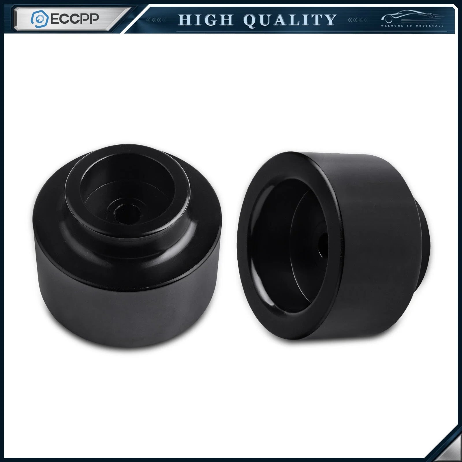 1" Front & 2" Rear Leveling Lift Kit For Chevy Tahoe GMC Yukon 6 Lug 2007-2019 6B93BC-57 [8]