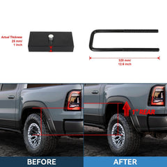 1" Rear Leveling Lift Kit For 2000-2010 Chevy Silverado Sierra 2500 3500 HD 8Lug 6B93BC-57 [2]