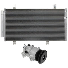 AC Condenser & AC Compressor Cooling Kit For 2007-2009 Toyota Camry 6B93BC-57