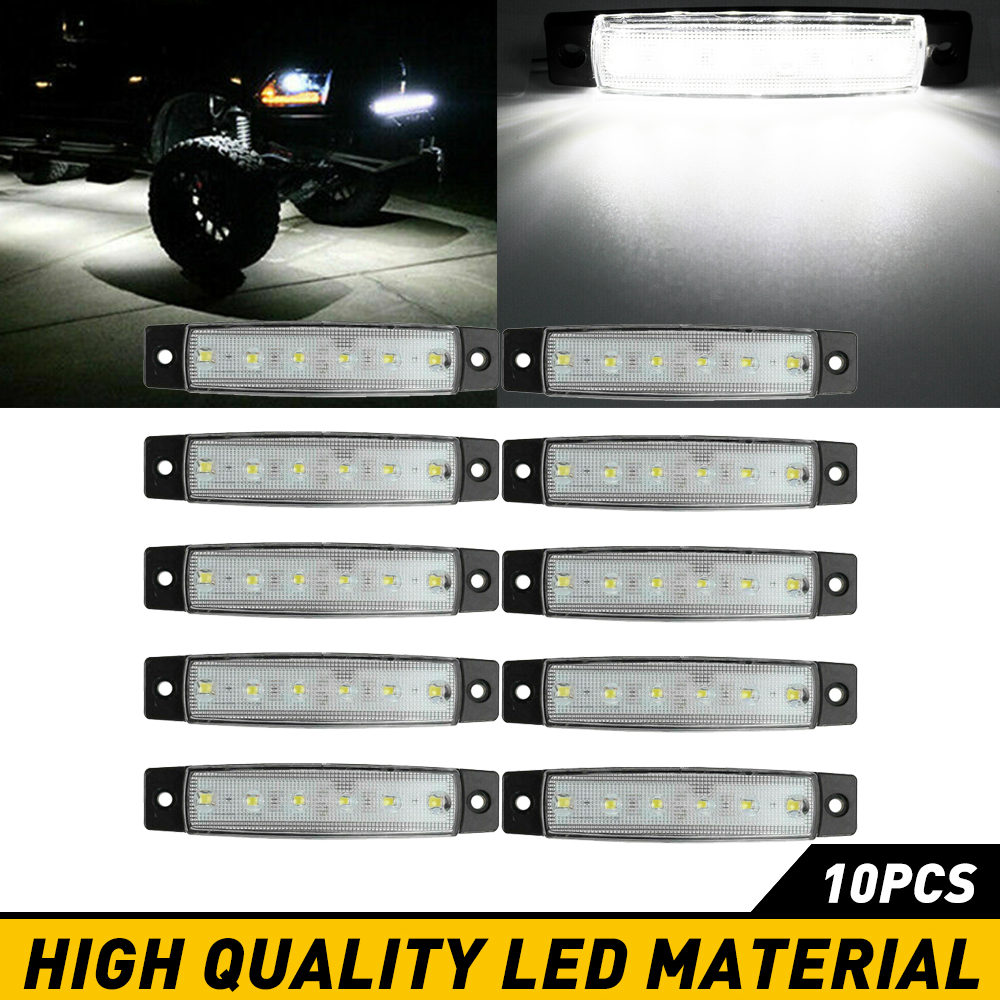 10 Pods LED Rock Underbody Wheel Lights For Jeep Offroad Truck UTV ATV Boat EOA 6B93BC-57