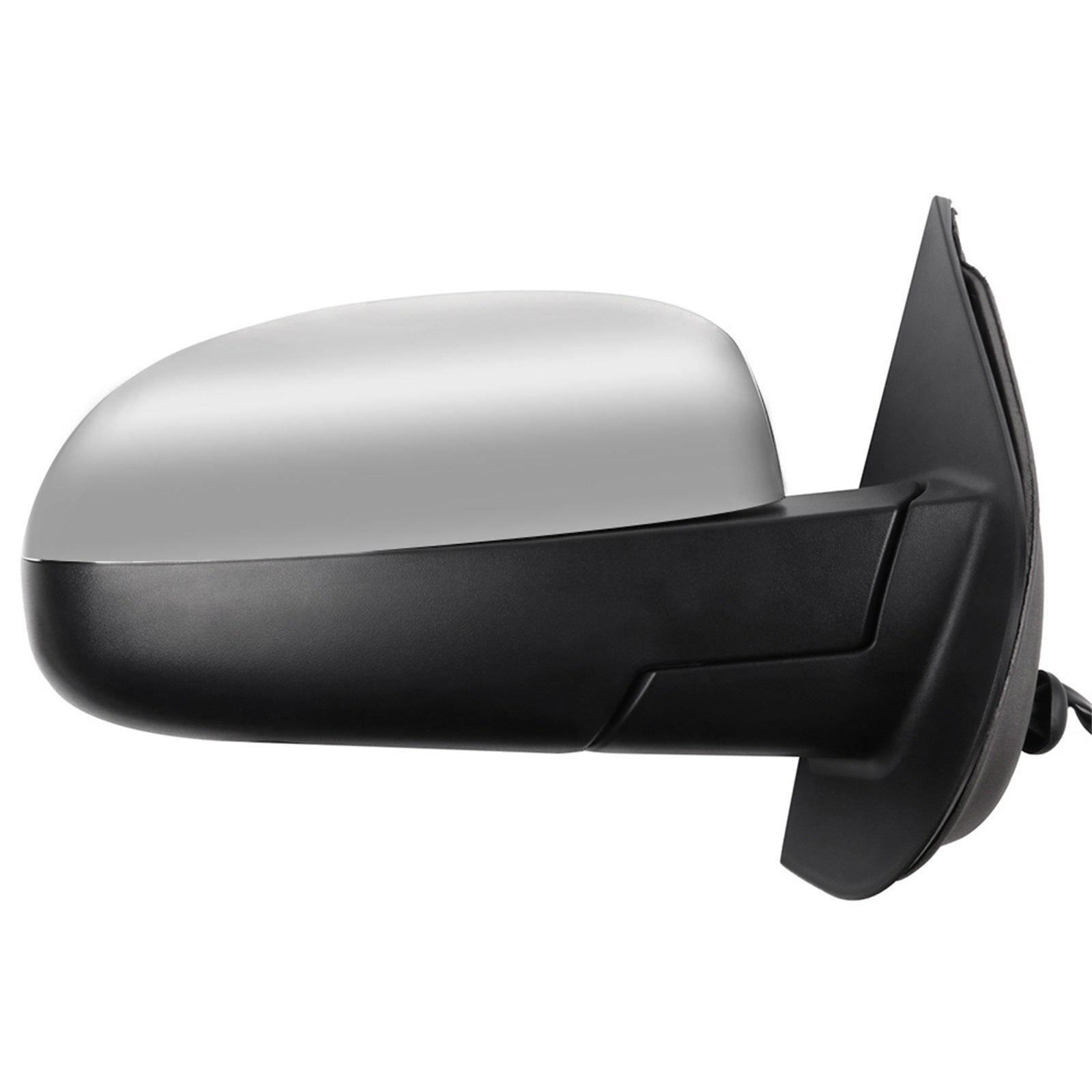 Chrome Power Mirror For 07-13 GMC Right Heated Signal Light Manual Fold Memory 6B93BC-57