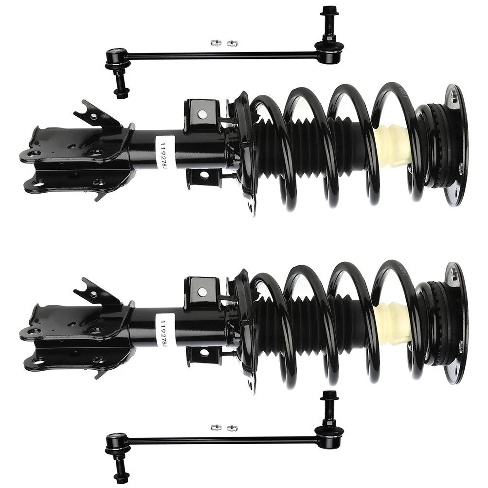 2013-2018 For Ford Fusion Awd/4Wd Front Complete Strut Coil Spring Sway Bar Link KOEEP [1]