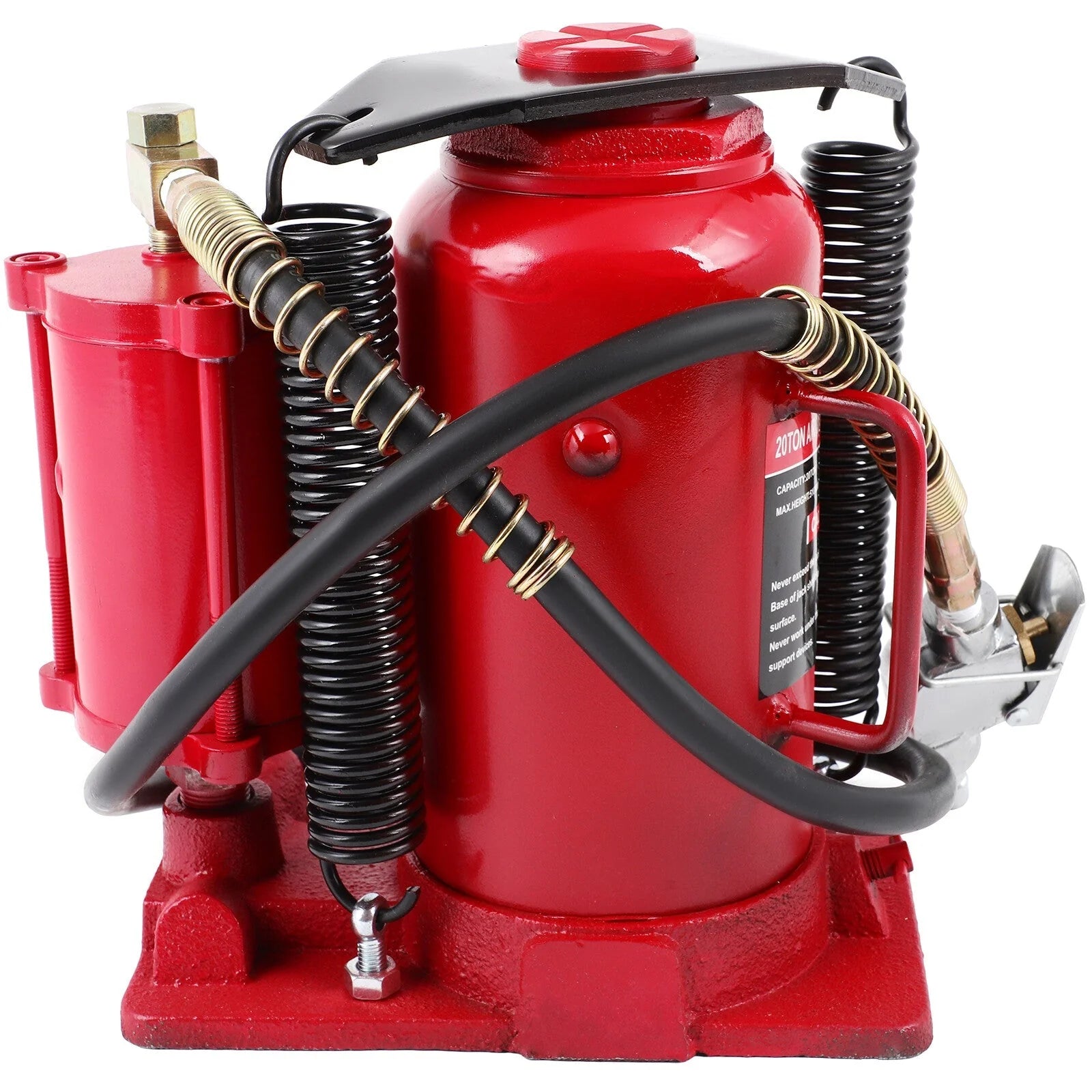 20 Ton Air Hydraulic Bottle Jack Pneumatic For Heavy Duty Auto Truck Repair Tool KOEEP [3]