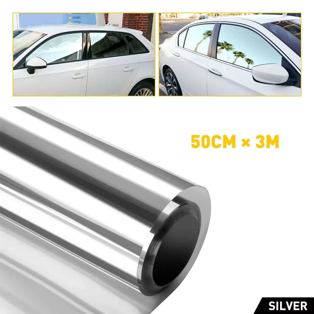 20"in (10') x10'Ft Window Tint One Way Mirror UV Privacy Heat Car Home Office 1x 6B93BC-57 [1]