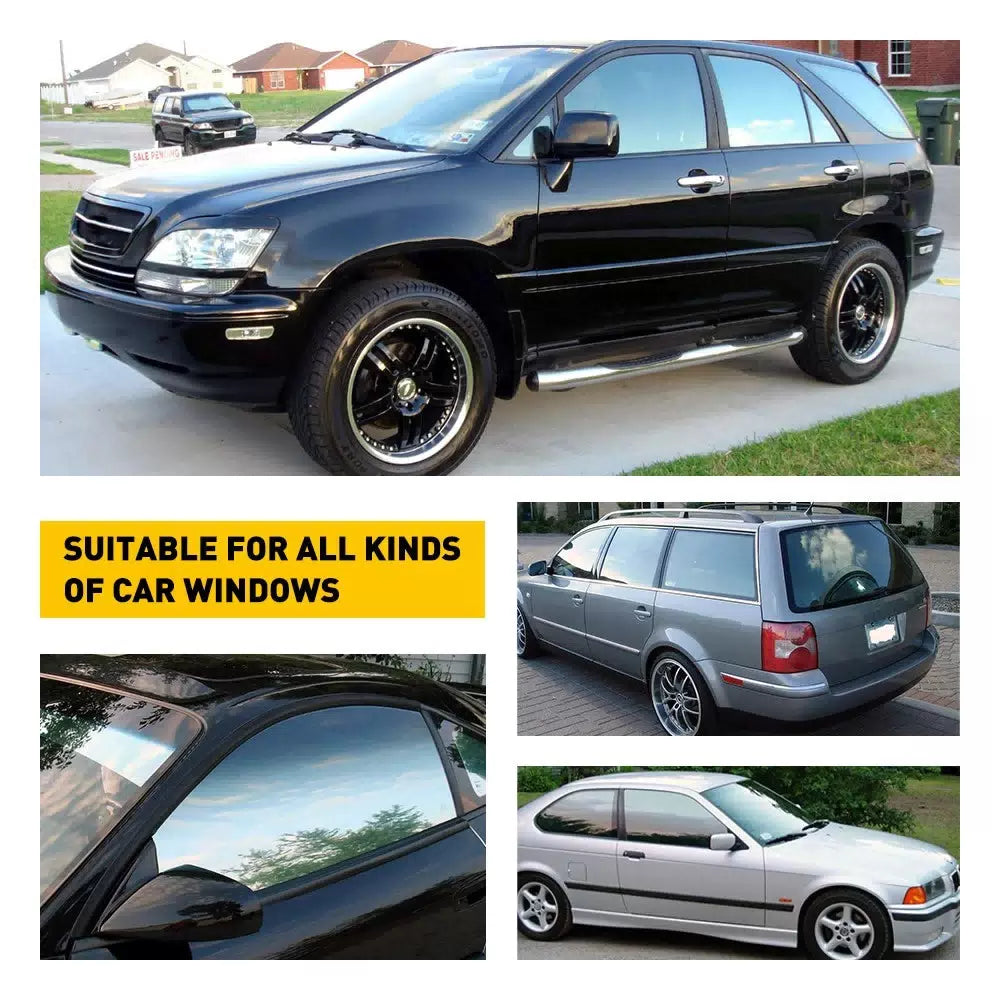 20"in (10') x10'Ft Window Tint One Way Mirror UV Privacy Heat Car Home Office 1x 6B93BC-57 [5]