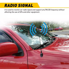 21" Black Stainless Antenna Mast Power Radio AM/FM for TOYOTA TACOMA 1995-2016 A 6B93BC-57 [3]