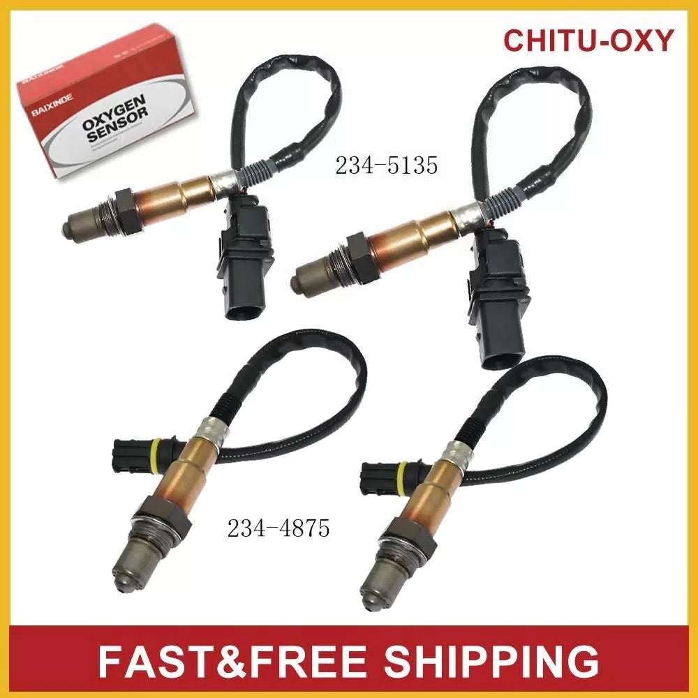 234-4875 234-5135 4X Upstream& Downstream Oxygen O2 Sensor For BMW M3 4.0L 08-13 6B93BC-57 [1]