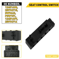 25974715 Passenger Side Power Seat Switch Fits For Chevrolet Camaro Buick GMC EA 6B93BC-57 [1]