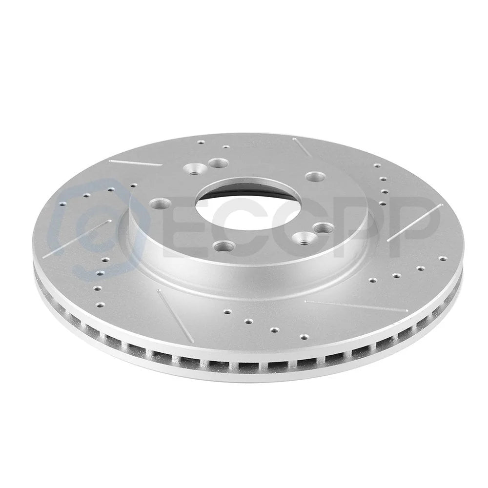 280mm Front Disc Rotors + Ceramic Brake Pad for Hyundai Elantra Kia Forte Forte5 KOEEP [8]