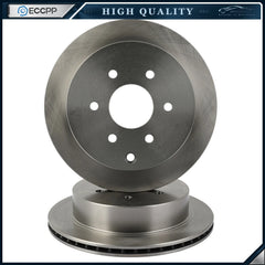 286mm Rear Brake Rotors For Nissan Frontier Xterra Suzuki Equator 2009-2012 2X KOEEP [1]