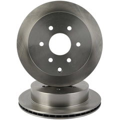 286mm Rear Brake Rotors For Nissan Frontier Xterra Suzuki Equator 2009-2012 2X KOEEP [2]