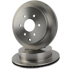 286mm Rear Brake Rotors For Nissan Frontier Xterra Suzuki Equator 2009-2012 2X KOEEP [3]