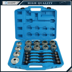 28PCS Press and Pull Sleeve Kit Bush Bearing Removal Kit Steel Case KOEEP [1]
